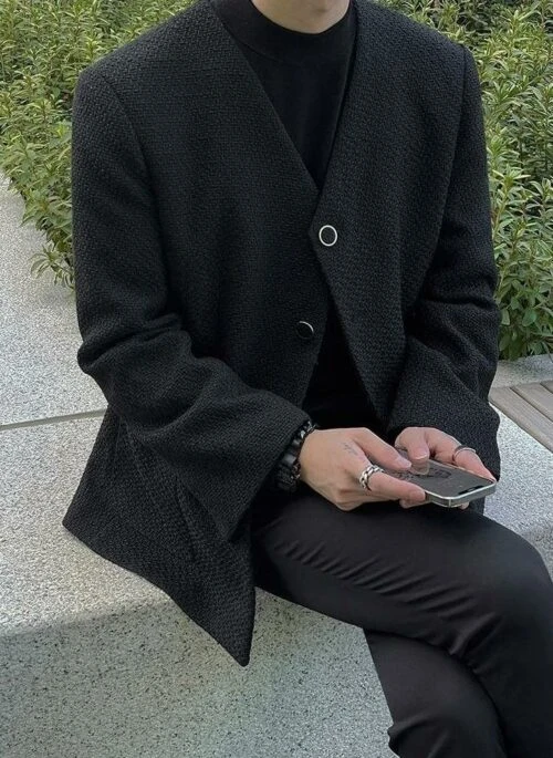Elegant Korean Style Cardigan Jacket