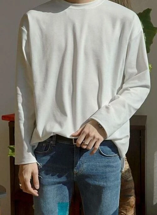 Essential Cotton Long Sleeve Tee