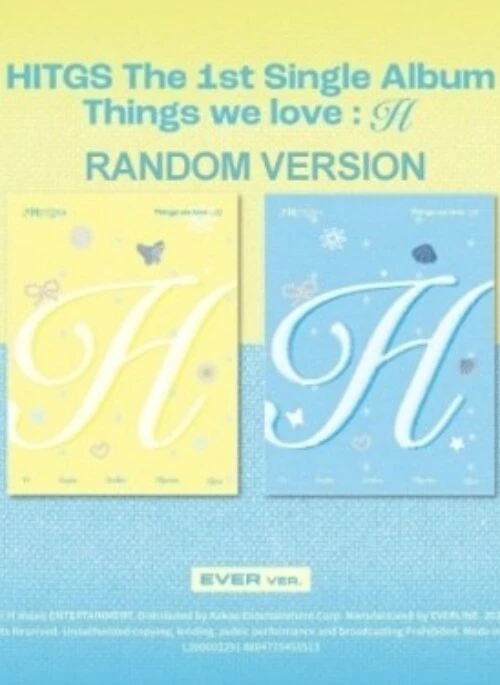 HITGS 1st Single Album – Things we love : H | EVER, Random version