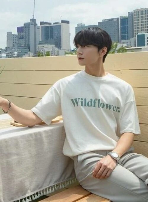 High Quality Casual Letter Print T-Shirt