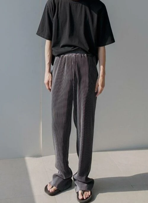 Ice Silk Relaxed Wideleg Trousers