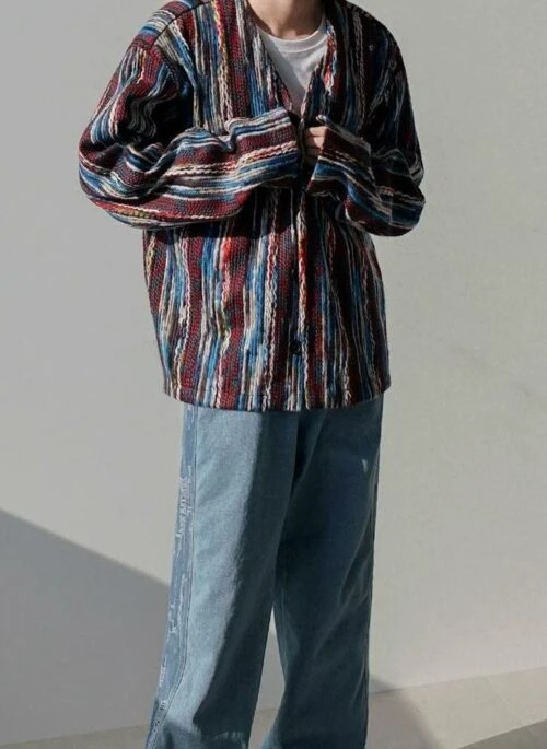 Knit Cardigan Trendy Casual Jacket