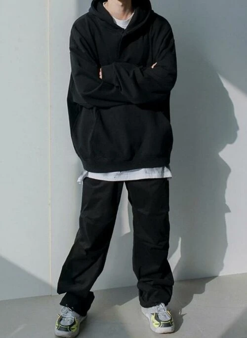 Korean Style Loose Hoodie Trendy Pullover