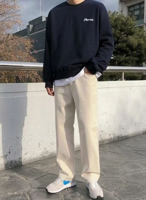 Korean Style Premium Sweatshirt Pullover For Students