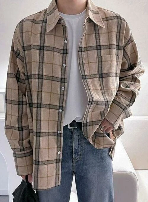 Plaid Long Sleeve Casual Shirt