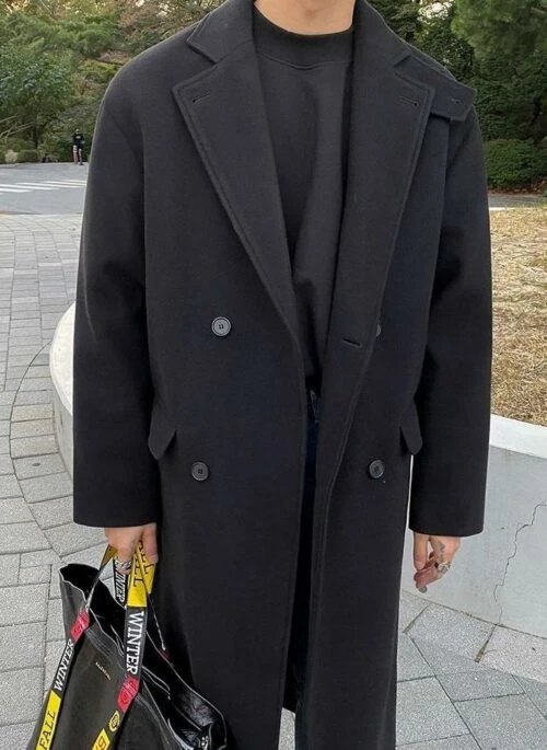 Premium Long Winter Wool Coat