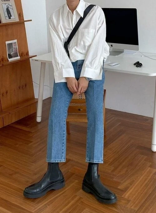 Relaxed Fit Casual Jeans
