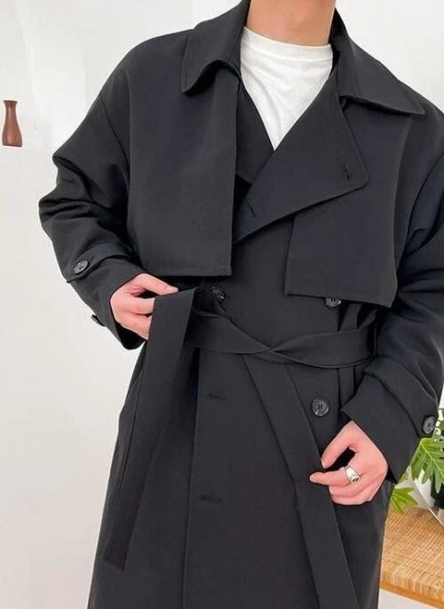 Relaxed Fit Trench Coat