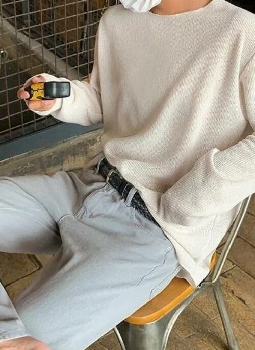 Stylish Knit Long Sleeve Top