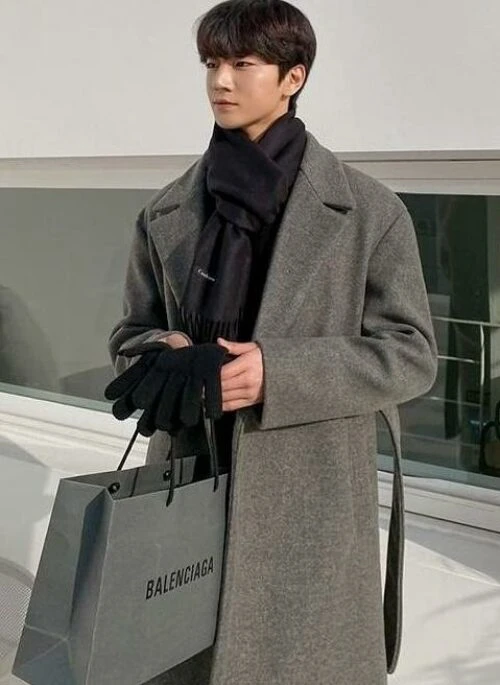 Stylish Long Wool Blend Winter Coat