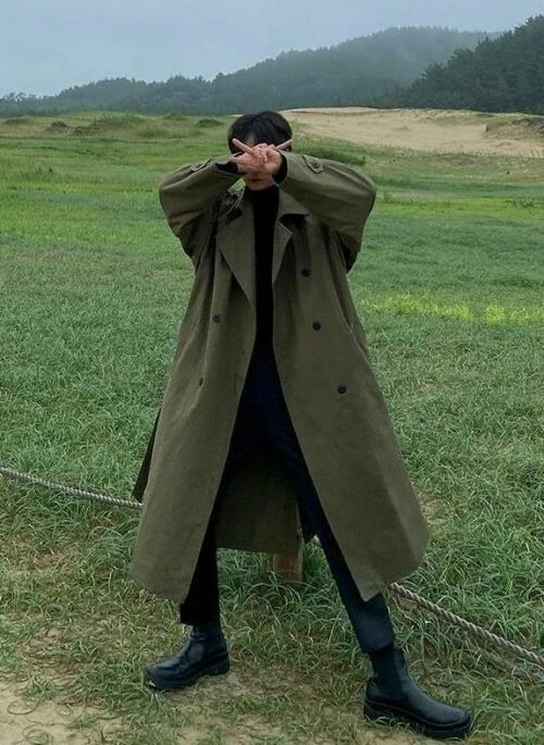 Stylish Loose Fit Trench Coat