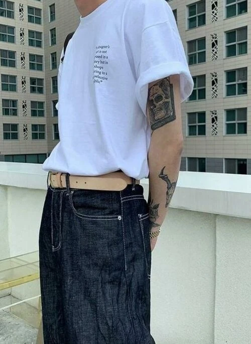 Summer Casual Loose Letter Tee