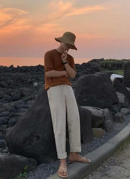Summer Knit Short Sleeve Sweater Tee