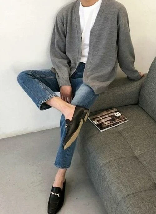 Trendy Casual Straight Denim Pants