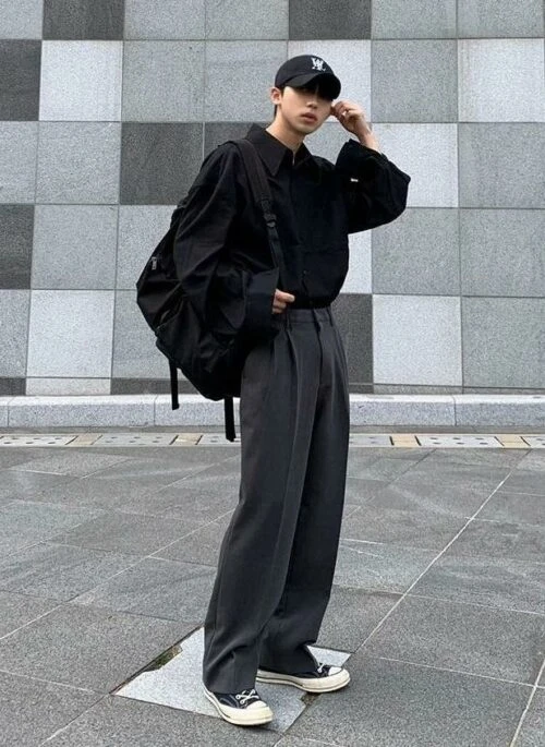 Trendy Loose Fit Casual Trousers
