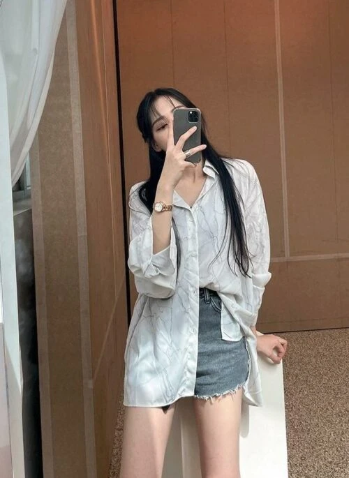 Trendy Loosefit Long Sleeve Shirt