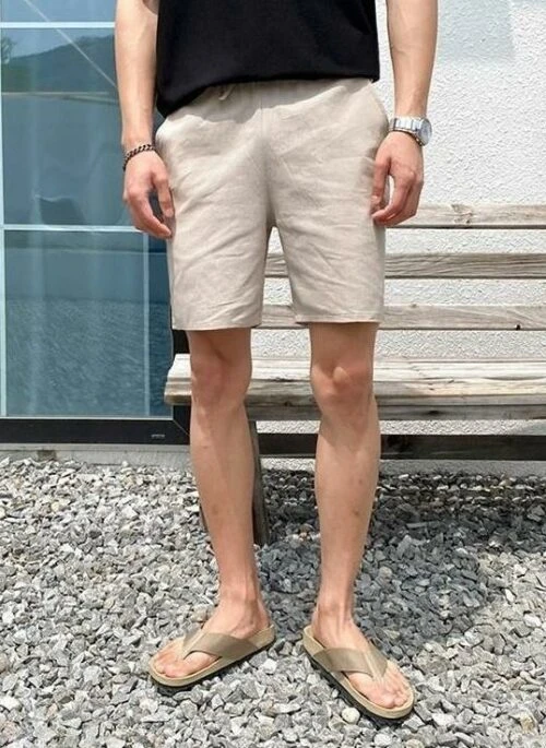 Vintage Casual Cargo Shorts Beach Style Relaxed Fit