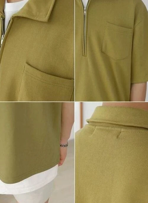 Vintage Loose Fit Polo Shirt