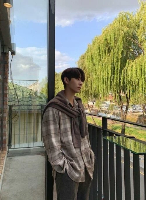 Vintage Plaid Long Sleeve Casual Shirt