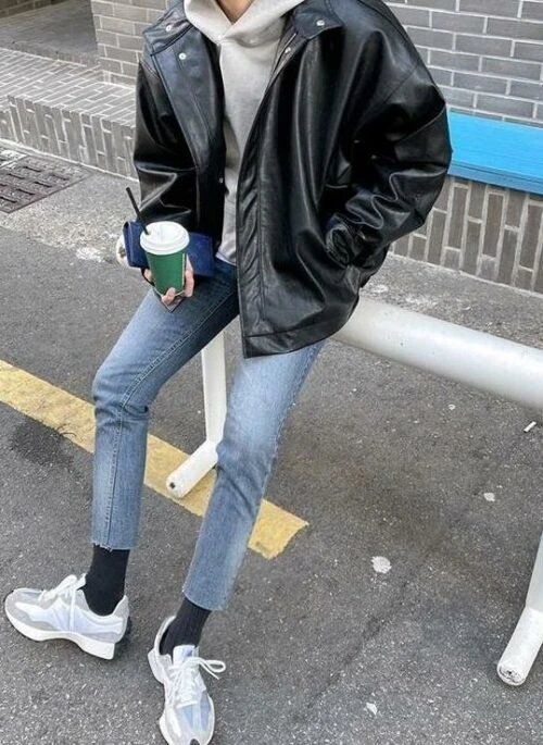 Vintage Style Motorcycle Jacket