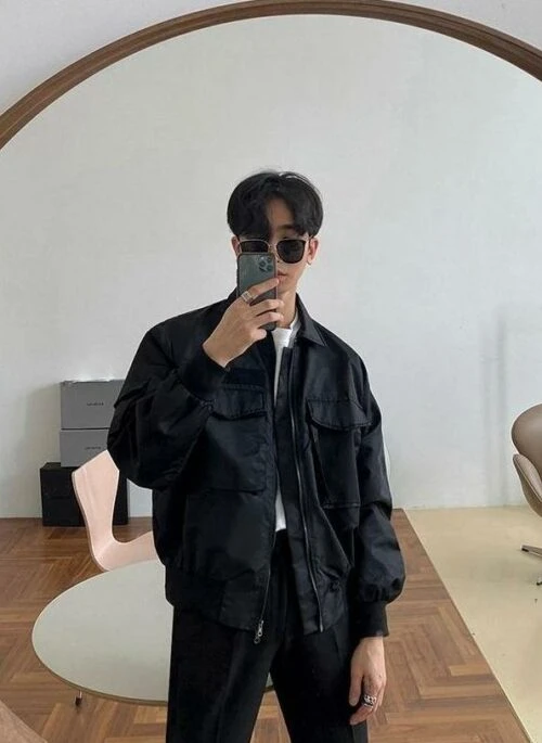 Vintage Style Multipocket Casual Jacket