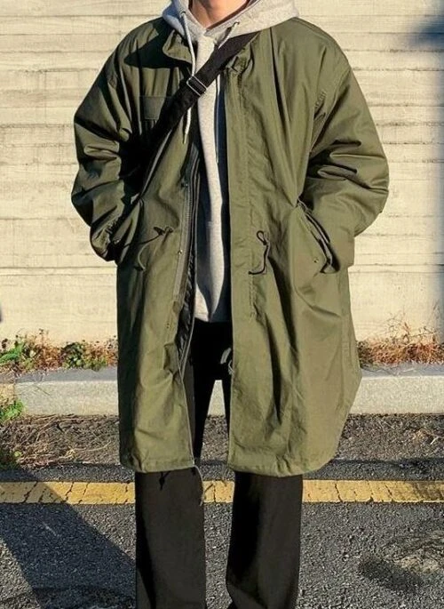 Winter Thick Cotton Coat Midlength Trendy Jacket