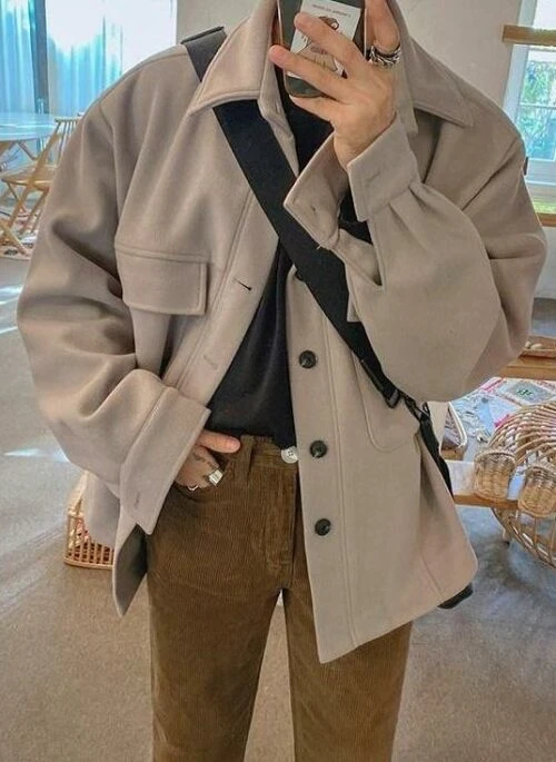 Winter Wool Blend Jacket