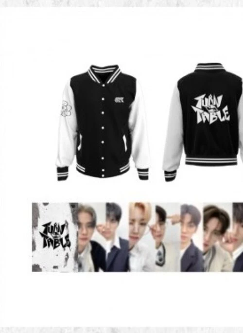 8TURN “TURN TABLE” Varsity Jacket