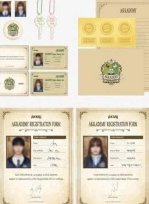 AKMU “10VE” AKKADEMY Stationery Set