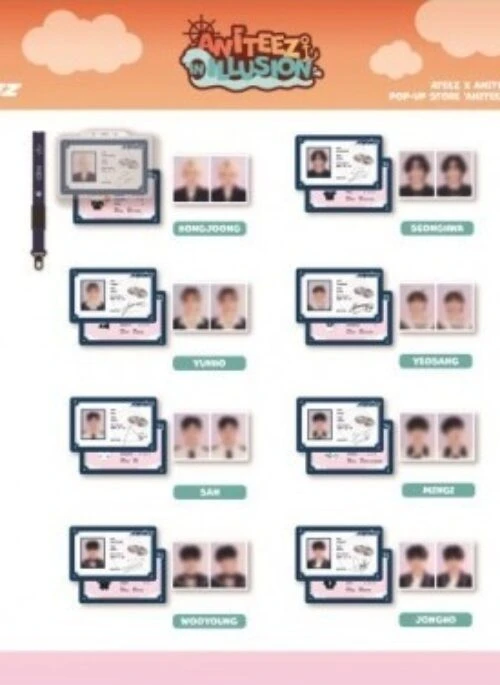 ATEEZ “ANITEEZ IN ILLUSION” Adventure ID Set