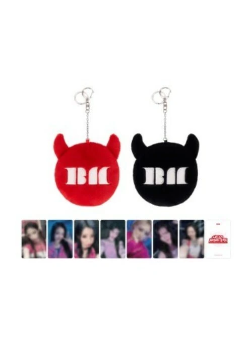 BABYMONSTER “HELLOMONSTERS” Horn Plush Pouch Keyring