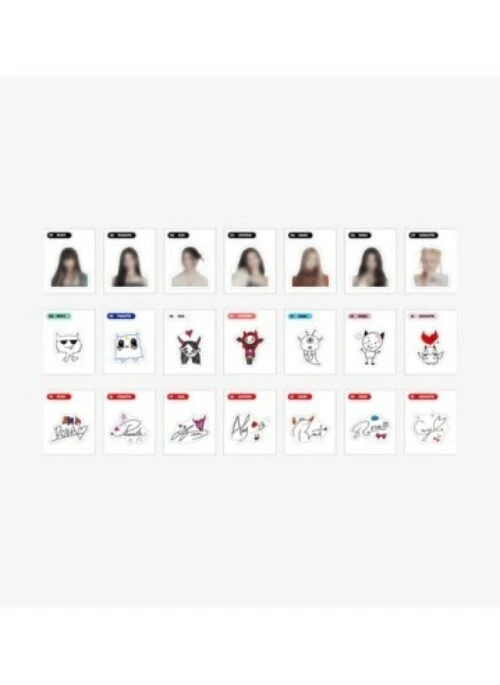BABYMONSTER “SEE YOU THERE” Random Sticker Pack