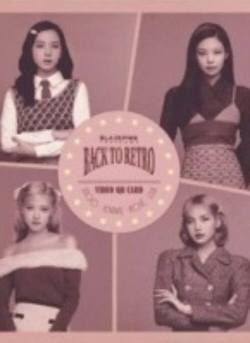 BLACKPINK The Game Photocard Collection Back To Retro