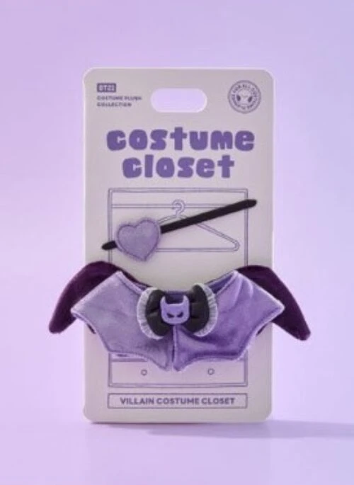 BT21 “Angel & Villain” Villain Costume Closet