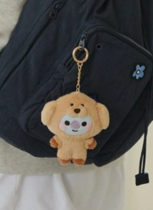 BT21 “Baby Pluppy” Plush Keyring