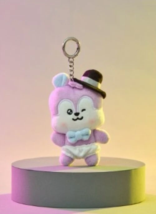 BT21 “MANG – Born To Dance” Small Plush Keyring | Fedora
