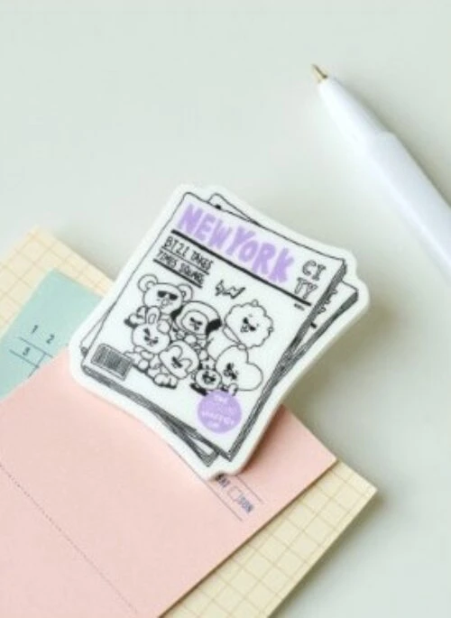 BT21 “City Edition” Acrylic Clip Magnet | NewYork
