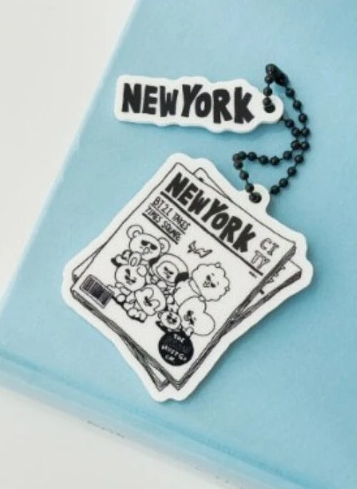 BT21 “City Edition” Acrylic Keyring | NewYork