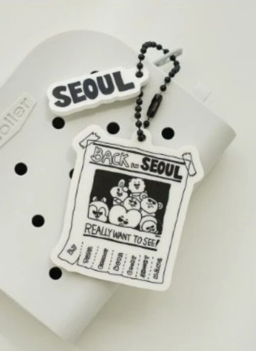 BT21 “City Edition” Acrylic Keyring | Seoul