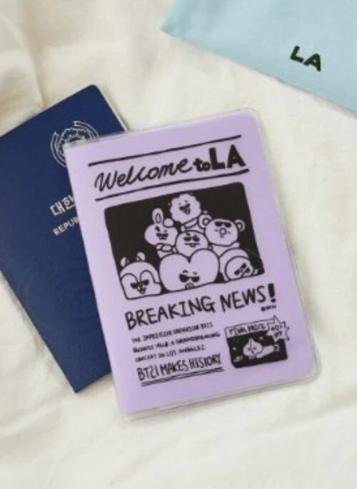 BT21 “City Edition” Passport Wallet | LA