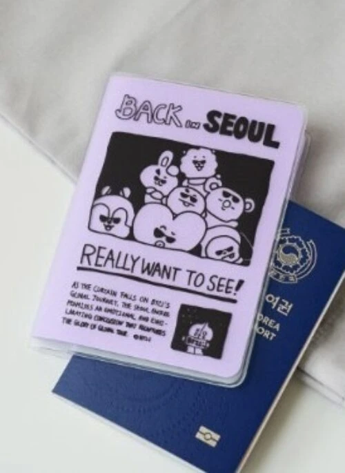 BT21 “City Edition” Passport Wallet | Seoul