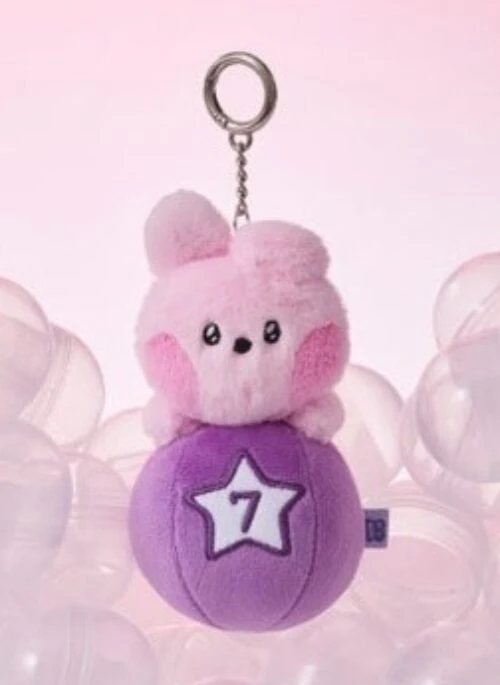 BT21 “Lucky Gatcha” Minini Plush Keyring