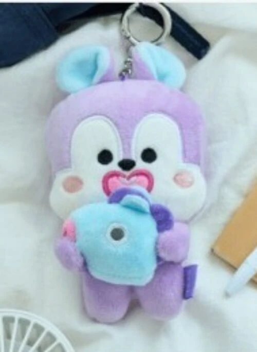 BT21 “Mang” Basic Doll Keyring With Mask