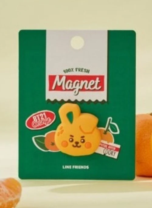 BT21 “Orange Party” Baby Silicon Magnet