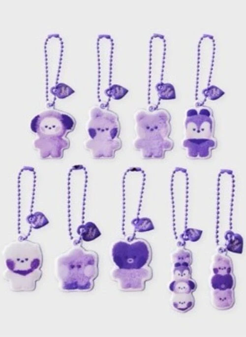 BT21 “Purple of Wish Edition” Minini Random Keyring