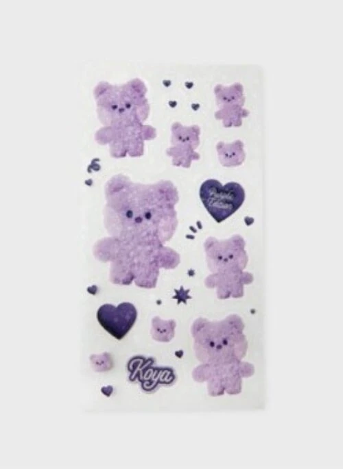 BT21 “Purple of Wish Edition” Minini Sticker