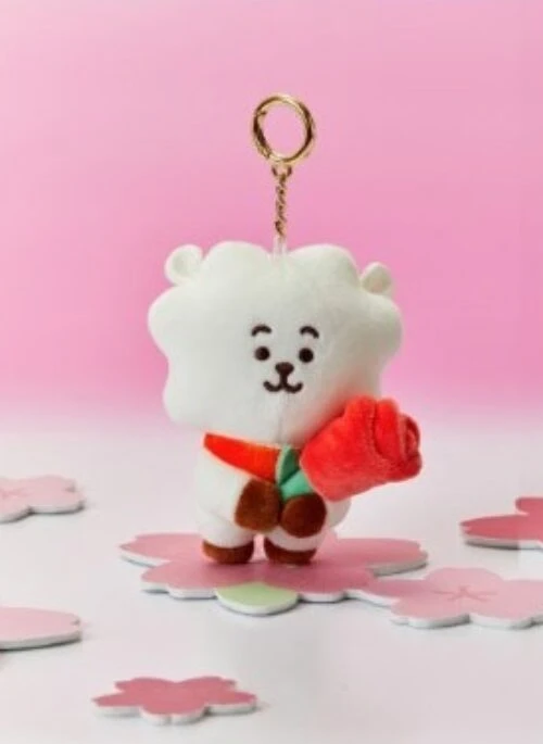 BT21 “Spring Days” Mini Plush Keyring