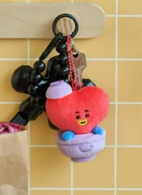 BT21 “Welcome Party” Bowl Plush Keyring