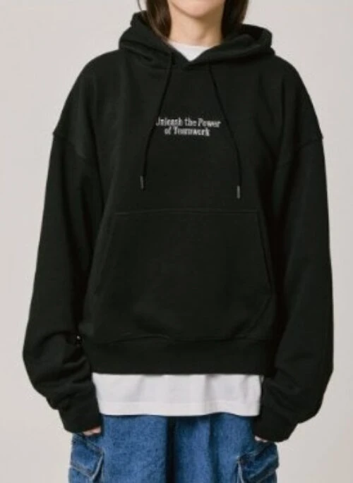 BT21 Basic Hoodie | Flow, Black