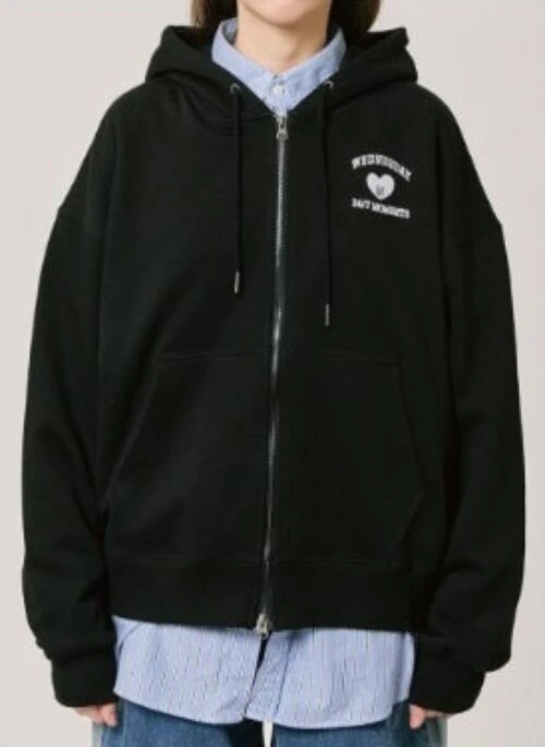 BT21 Basic Zip-Up Hoodie | TATA